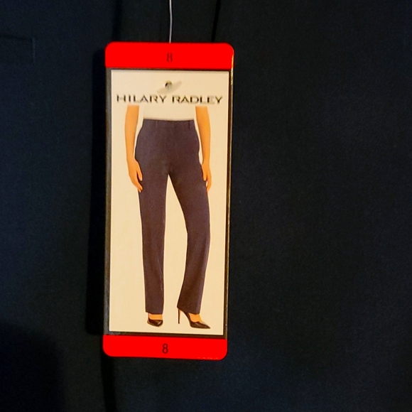 HILARY RADLEY LADIES SUIT PANTS SIZE 8 - Picture 2 of 3